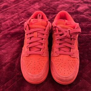 Women’s Nikes Red /Lava Sneakers.  New.  No Box